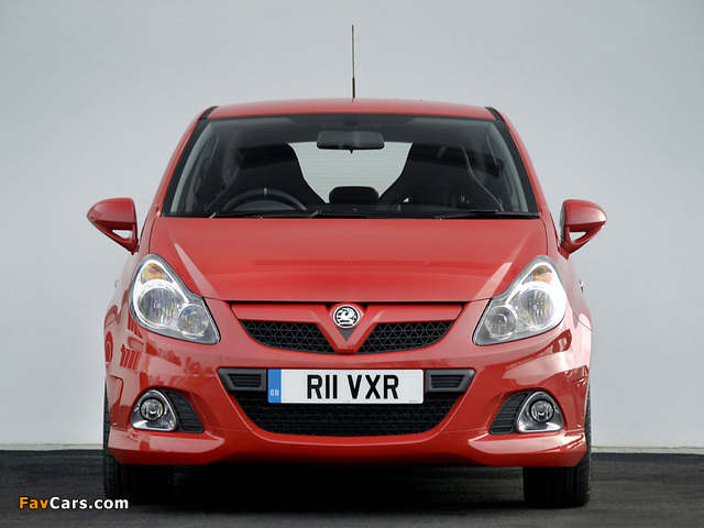 Vauxhall Corsa VXR (D) 2008–10 photos (640 x 480)