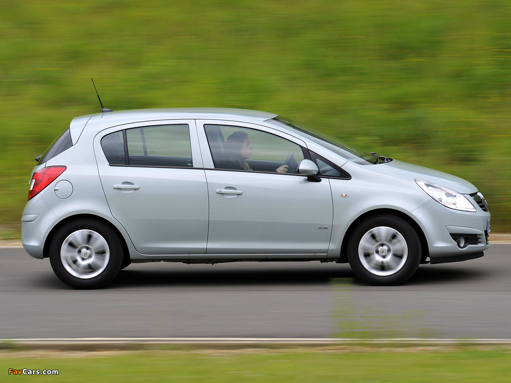 Vauxhall Corsa 5-door (D) 2009–10 images (1024 x 768)