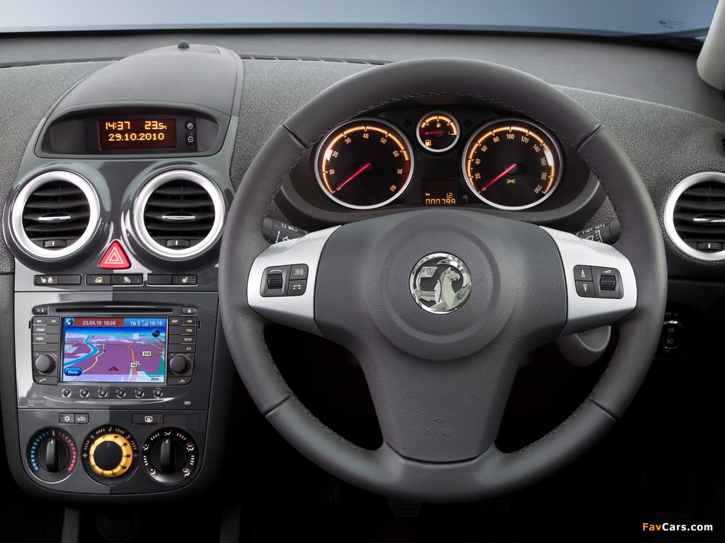 Vauxhall Corsa 3-door (D) 2010 images (1024 x 768)