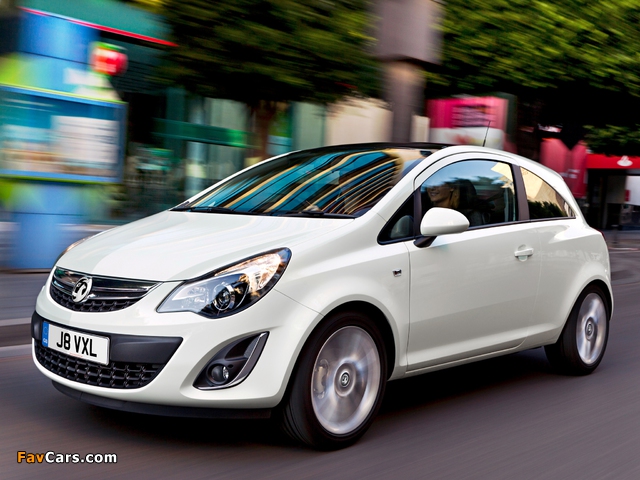 Vauxhall Corsa 3-door (D) 2010 pictures (640 x 480)