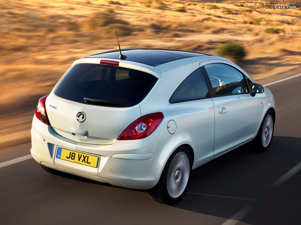 Vauxhall Corsa 3-door (D) 2010 pictures (1024 x 768)