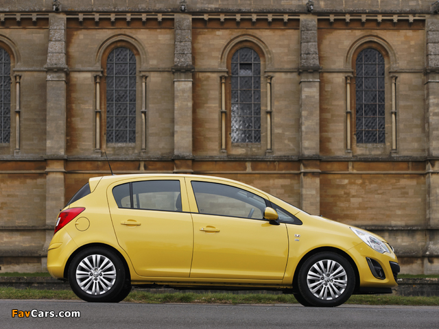 Vauxhall Corsa 5-door (D) 2010 pictures (640 x 480)