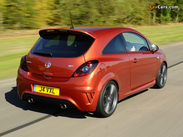 Vauxhall Corsa VXR Nürburgring Edition (D) 2011 images (640 x 480)