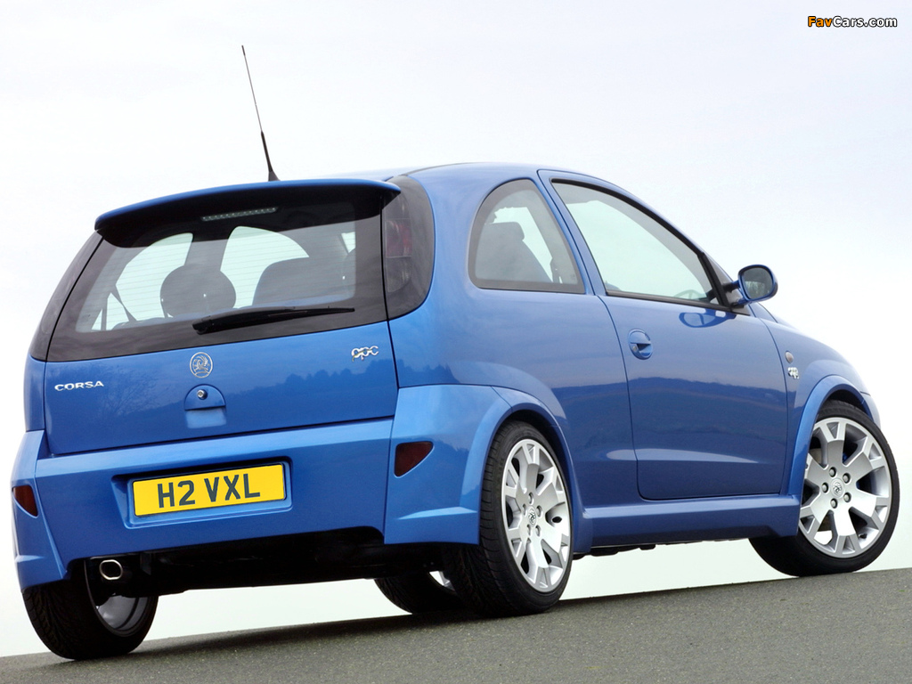 Vauxhall Corsa OPC (C) images (1024 x 768)