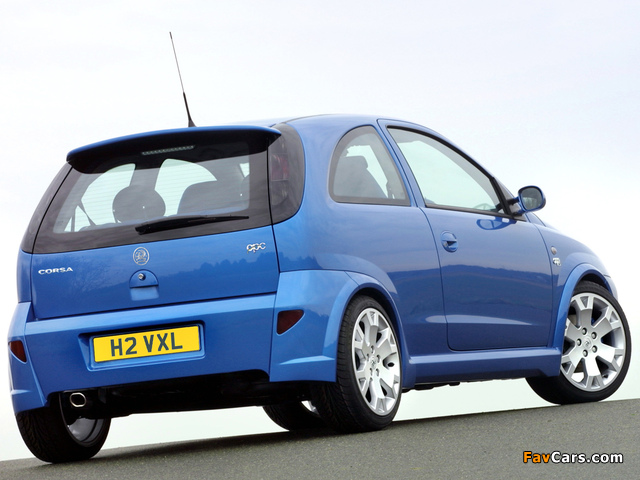 Vauxhall Corsa OPC (C) images (640 x 480)