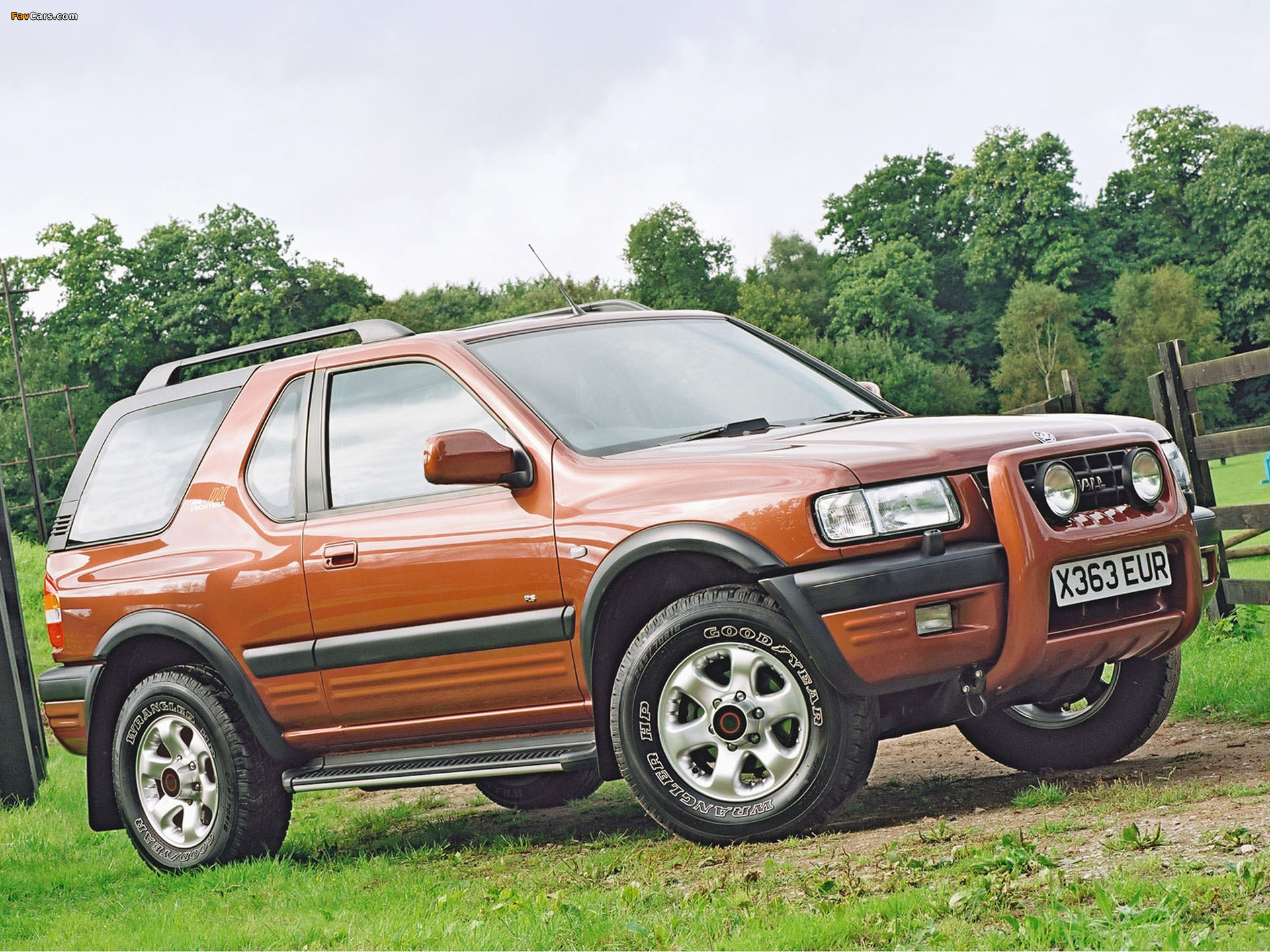 Photos of Vauxhall Frontera Sport (B) 1998–2003 (1920 x 1440)