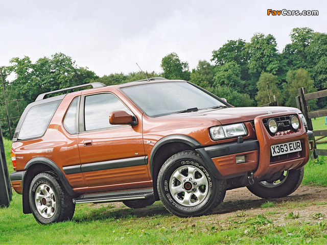 Photos of Vauxhall Frontera Sport (B) 1998–2003 (640 x 480)