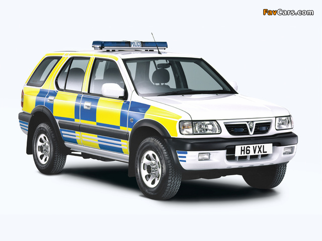 Photos of Vauxhall Frontera Police (B) 1998–2003 (640 x 480)