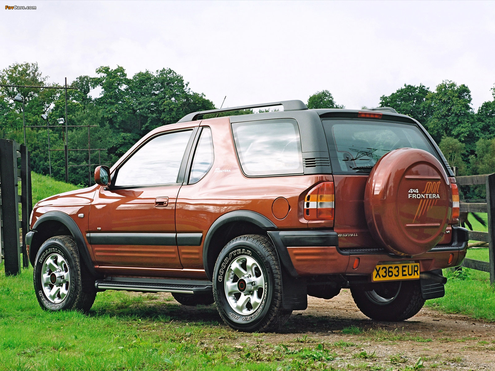 Pictures of Vauxhall Frontera Sport (B) 1998–2003 (1600 x 1200)