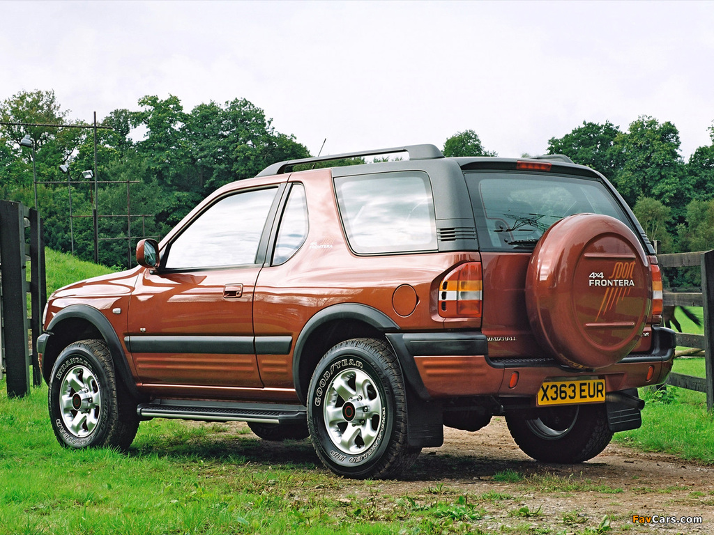 Pictures of Vauxhall Frontera Sport (B) 1998–2003 (1024 x 768)