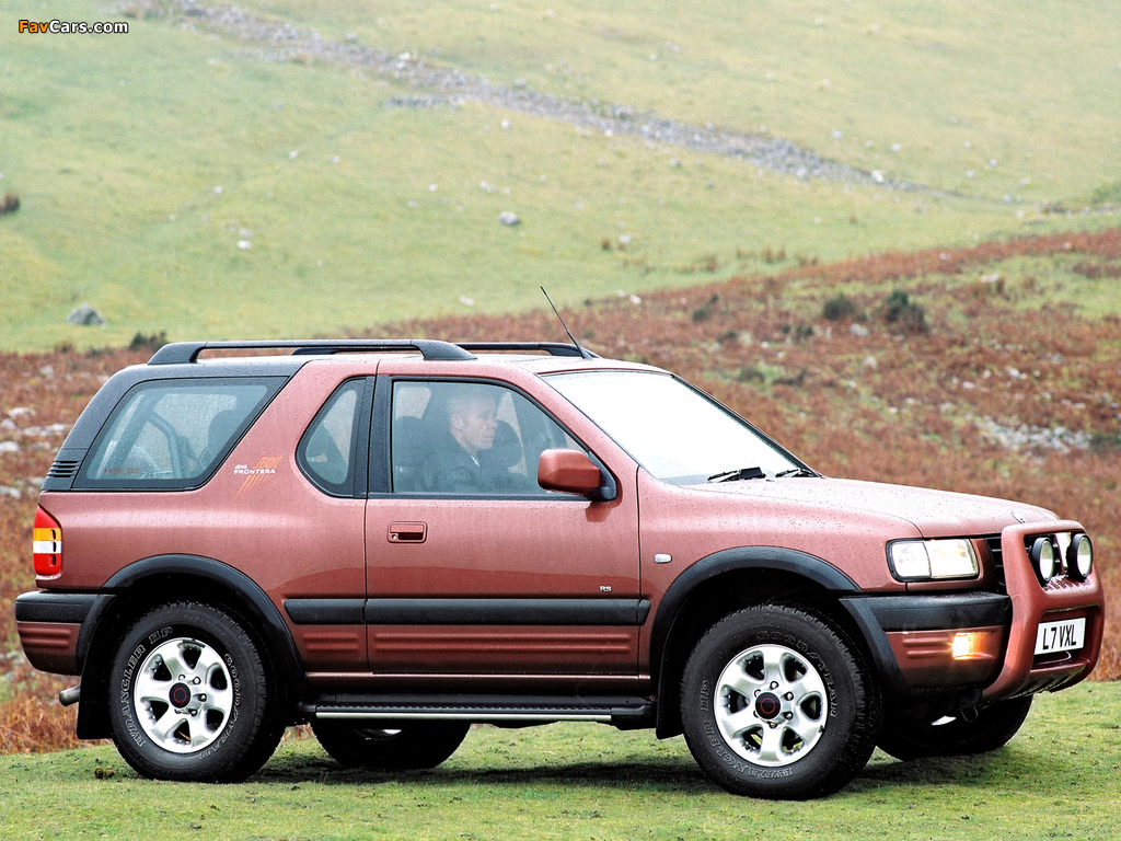 Pictures of Vauxhall Frontera Sport (B) 1998–2003 (1024 x 768)