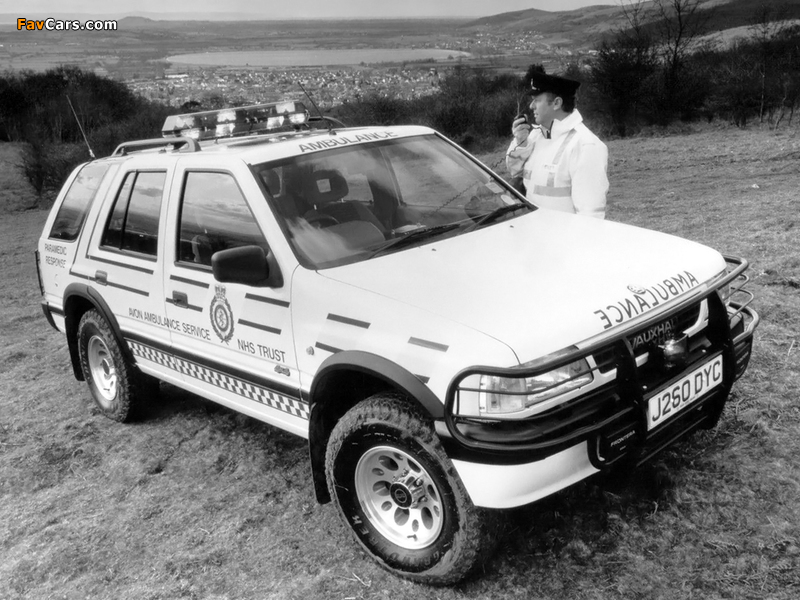 Vauxhall Frontera Ambulance (A) 1991–98 photos (800 x 600)