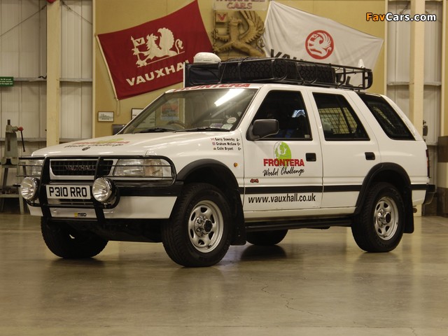 Vauxhall Frontera TDS Frontera World Challenge (A) 1997 pictures (640 x 480)