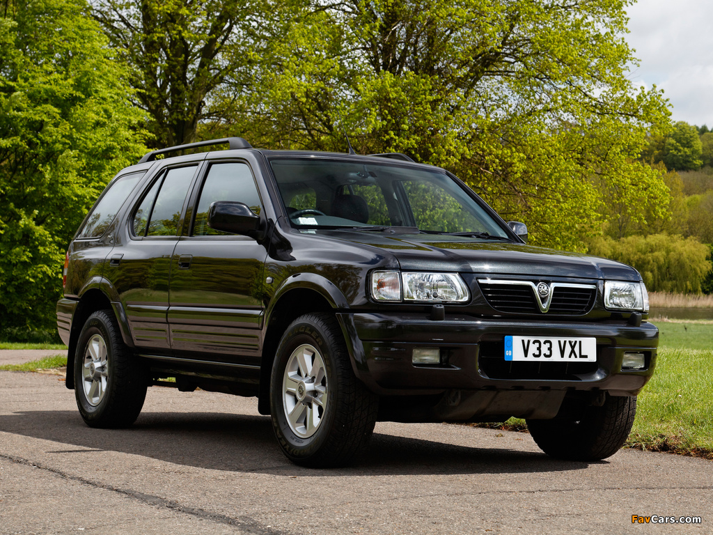 Vauxhall Frontera (B) 1998–2003 images (1024 x 768)