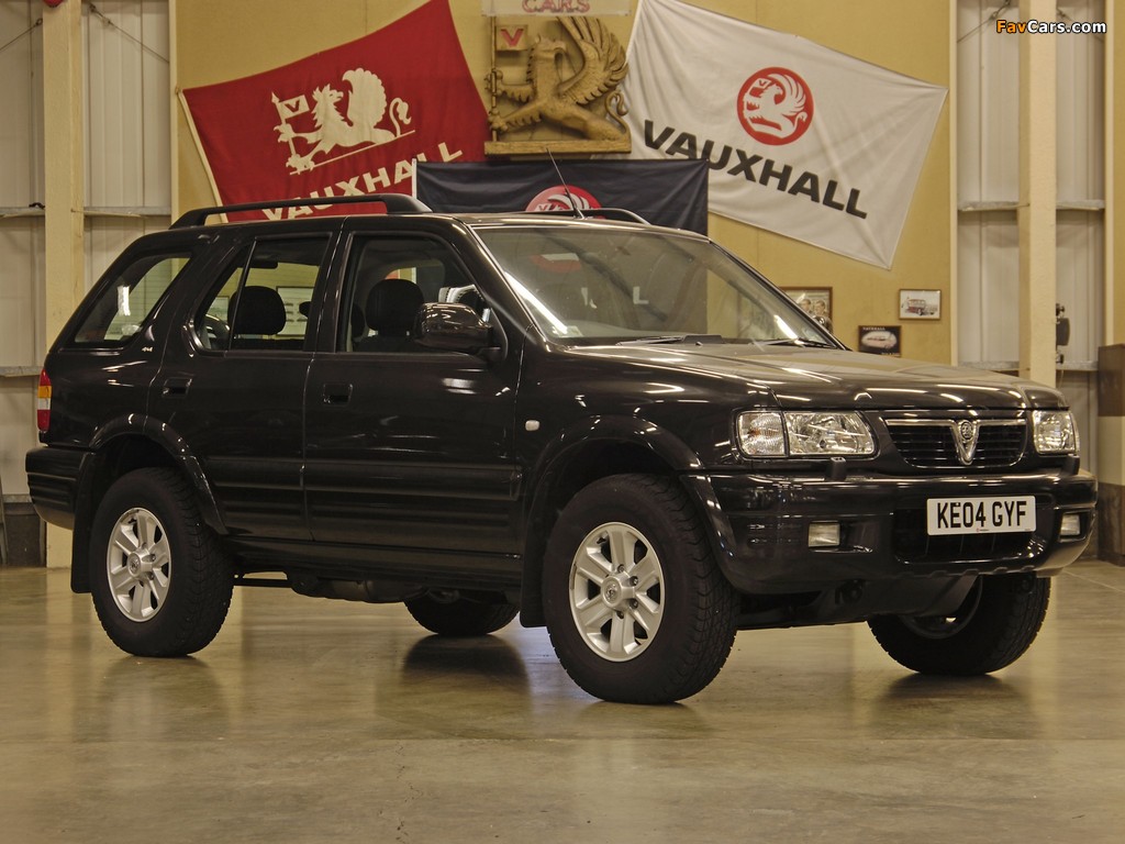 Vauxhall Frontera (B) 1998–2003 photos (1024 x 768)