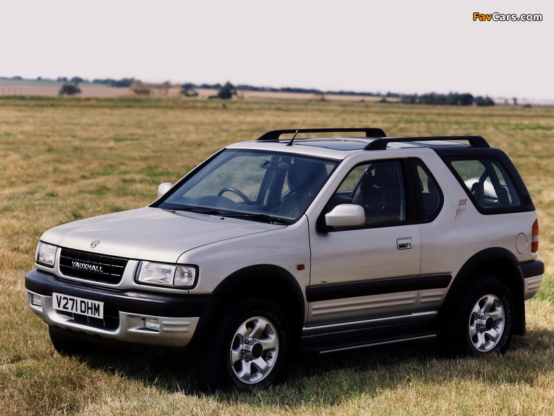 Vauxhall Frontera Sport (B) 1998–2003 photos (800 x 600)