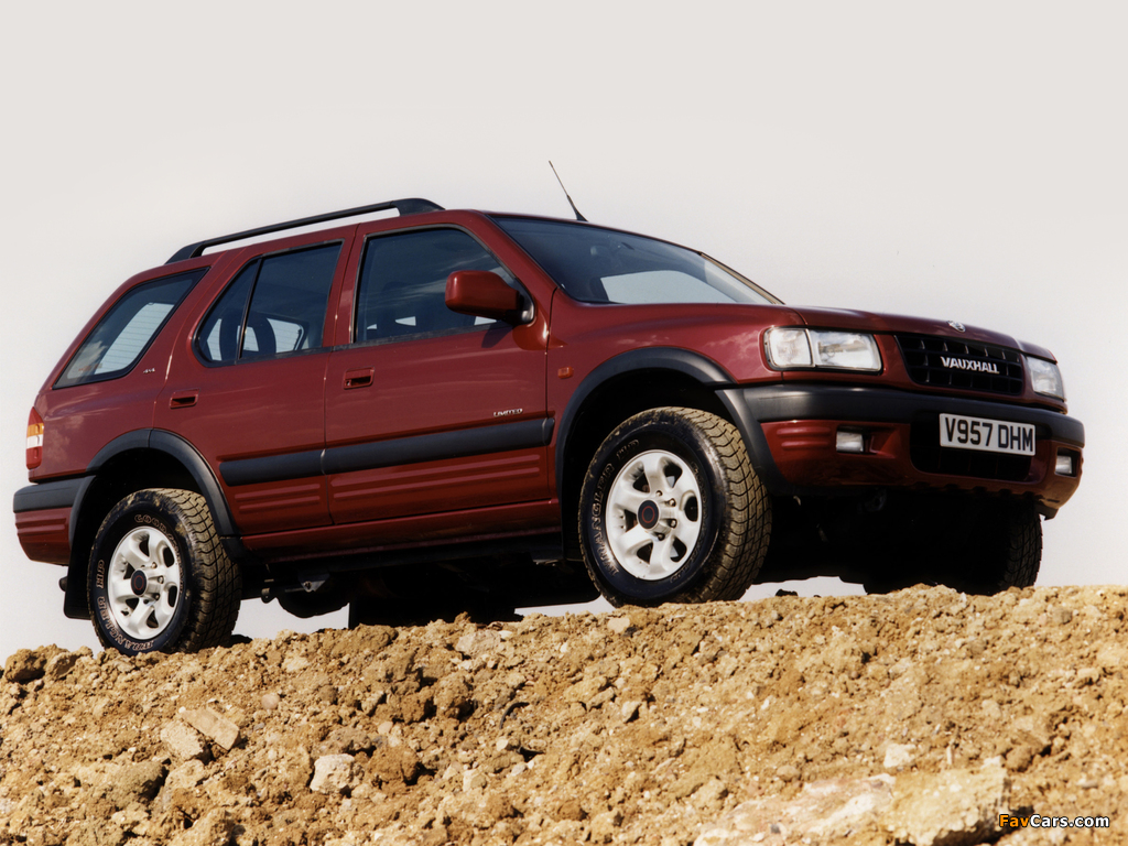Vauxhall Frontera (B) 1998–2003 pictures (1024 x 768)