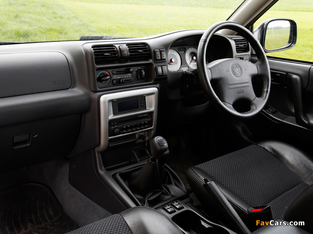 Vauxhall Frontera (B) 1998–2003 wallpapers (640 x 480)