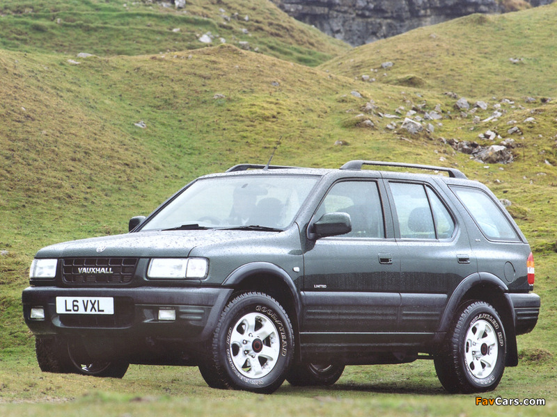 Vauxhall Frontera (B) 1998–2003 wallpapers (800 x 600)
