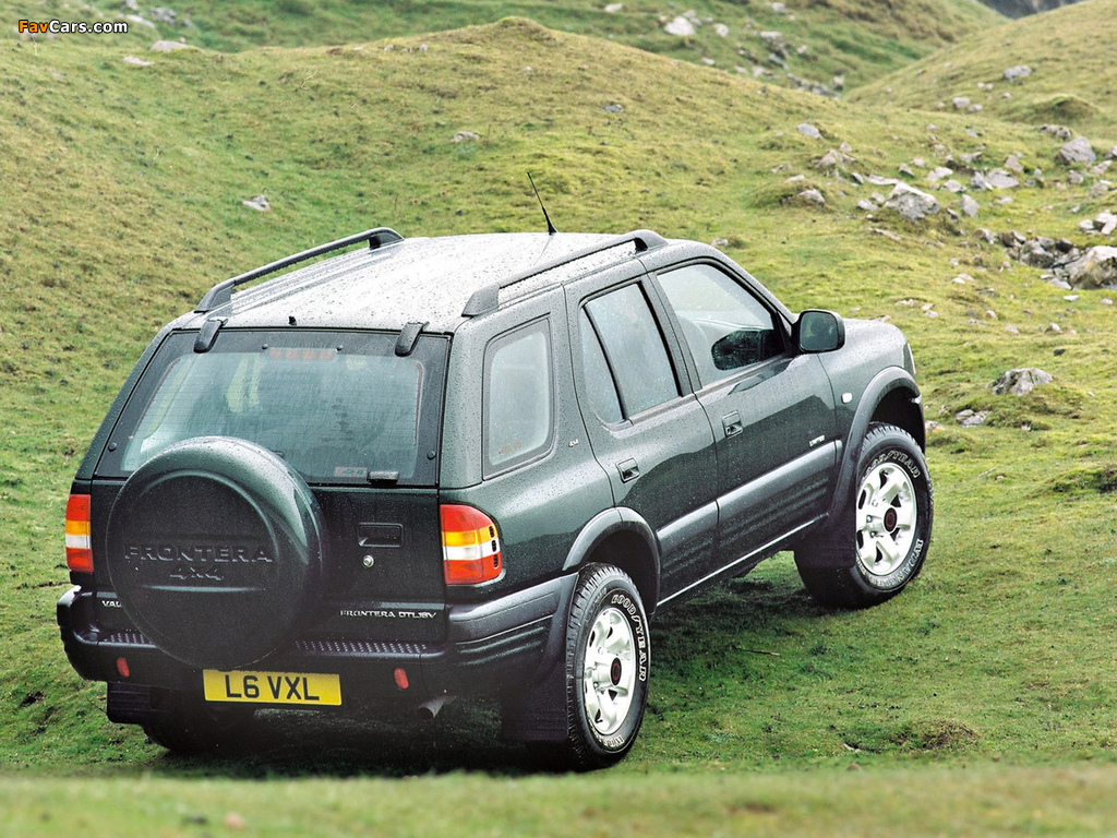 Vauxhall Frontera (B) 1998–2003 wallpapers (1024 x 768)
