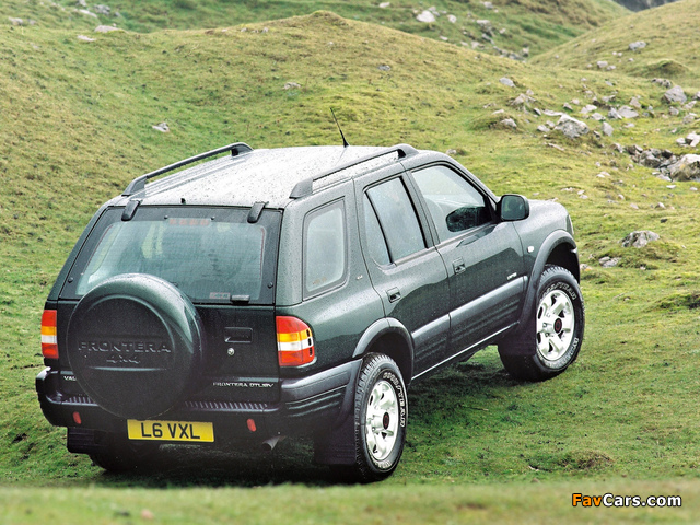 Vauxhall Frontera (B) 1998–2003 wallpapers (640 x 480)