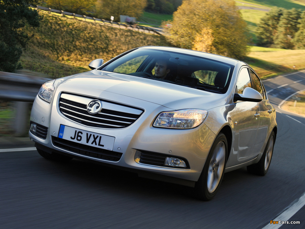 Pictures of Vauxhall Insignia ecoFLEX Hatchback 2009–13 (1024 x 768)