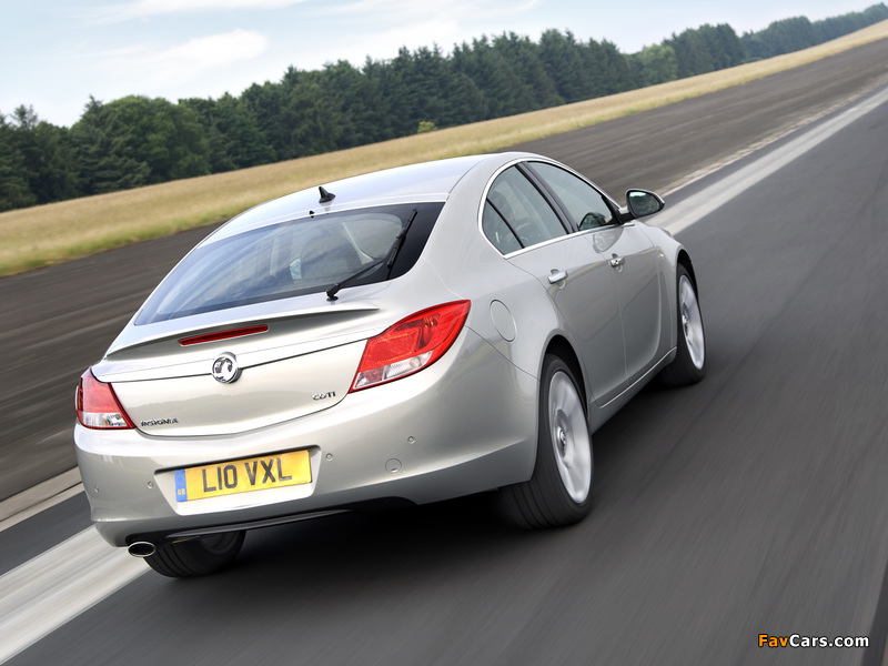 Vauxhall Insignia Hatchback 2008–13 photos (800 x 600)