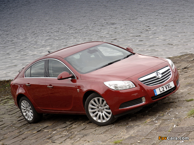 Vauxhall Insignia Hatchback 2008–13 pictures (640 x 480)