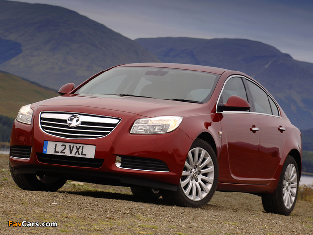 Vauxhall Insignia Hatchback 2008–13 wallpapers (640 x 480)