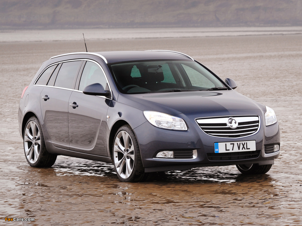 Vauxhall Insignia Sports Tourer 2008–13 wallpapers (1024 x 768)