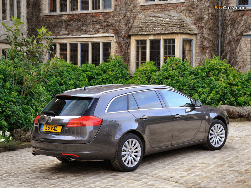 Vauxhall Insignia Sports Tourer 2008–13 wallpapers (800 x 600)