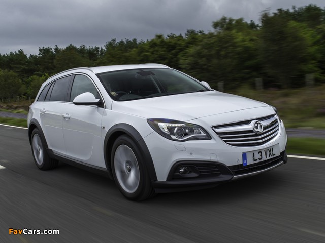 Vauxhall Insignia Country Tourer 2013 wallpapers (640 x 480)