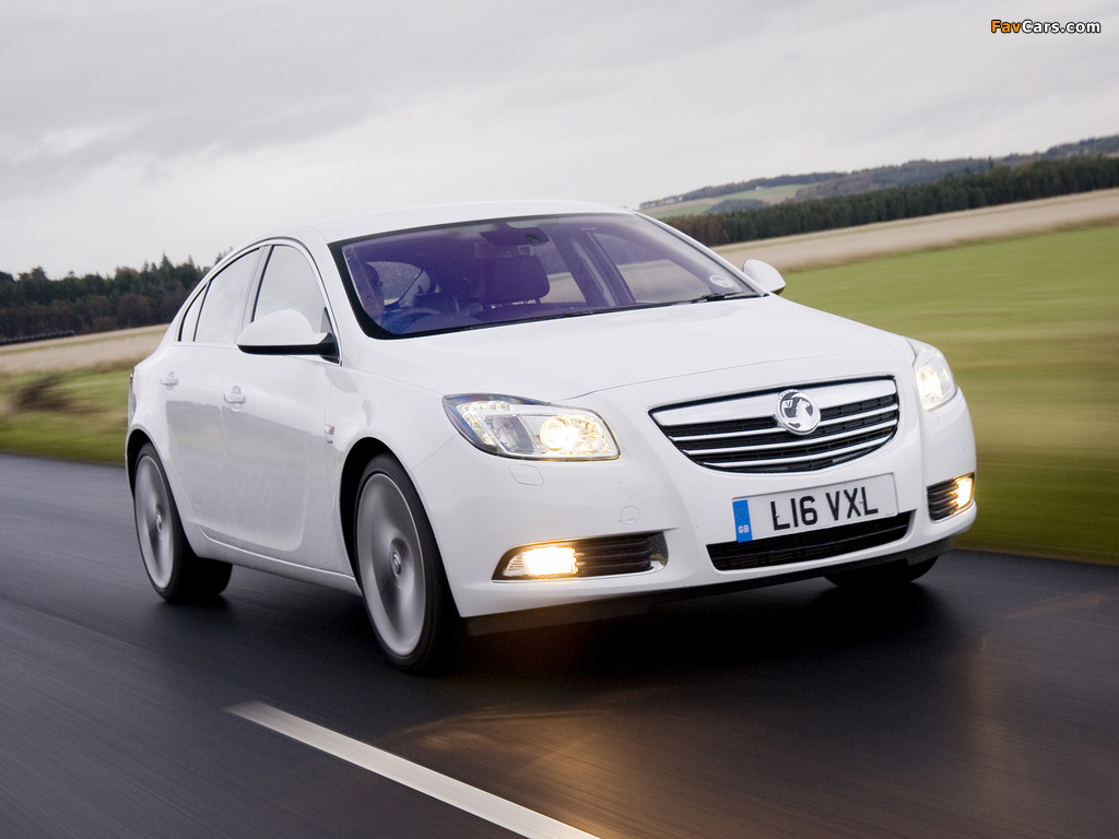 Vauxhall Insignia Hatchback 2008–13 wallpapers (1024 x 768)
