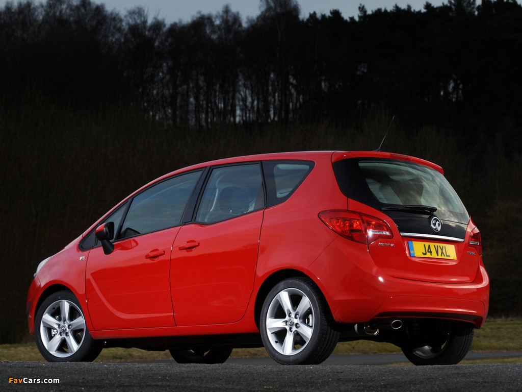 Images of Vauxhall Meriva Turbo 2010–14 (1024 x 768)