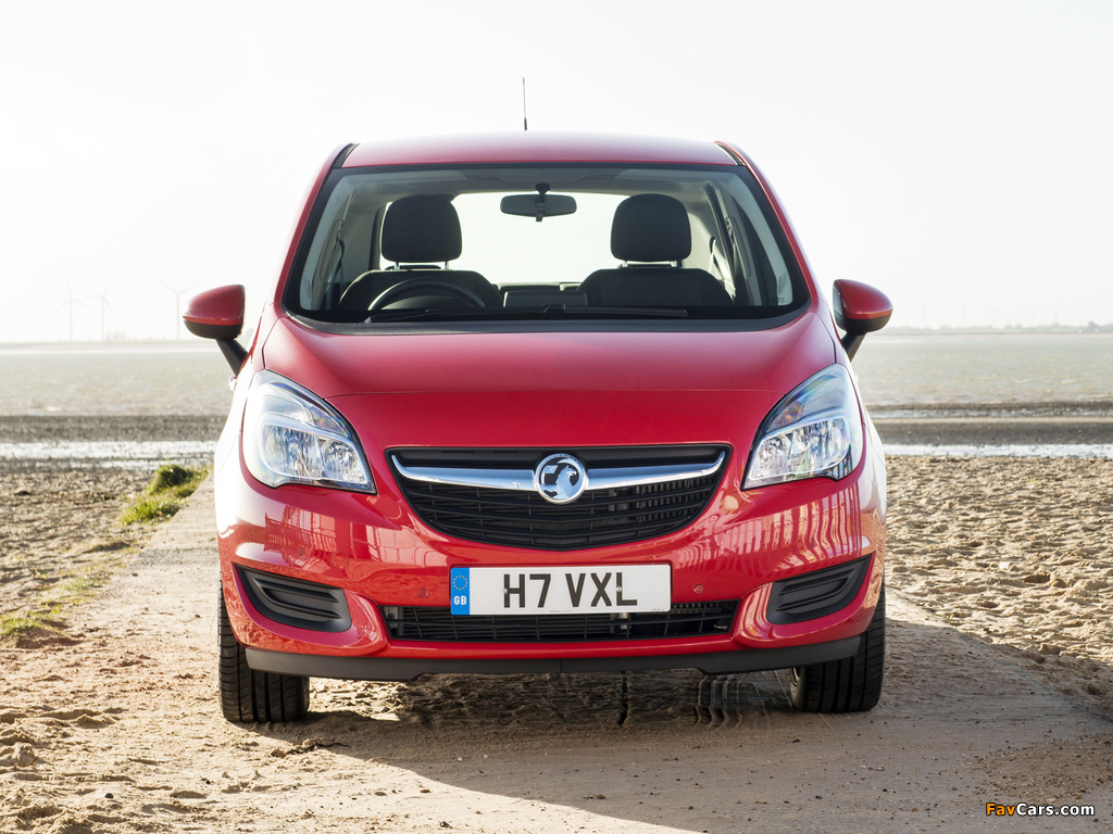 Photos of Vauxhall Meriva Turbo 2014 (1024 x 768)