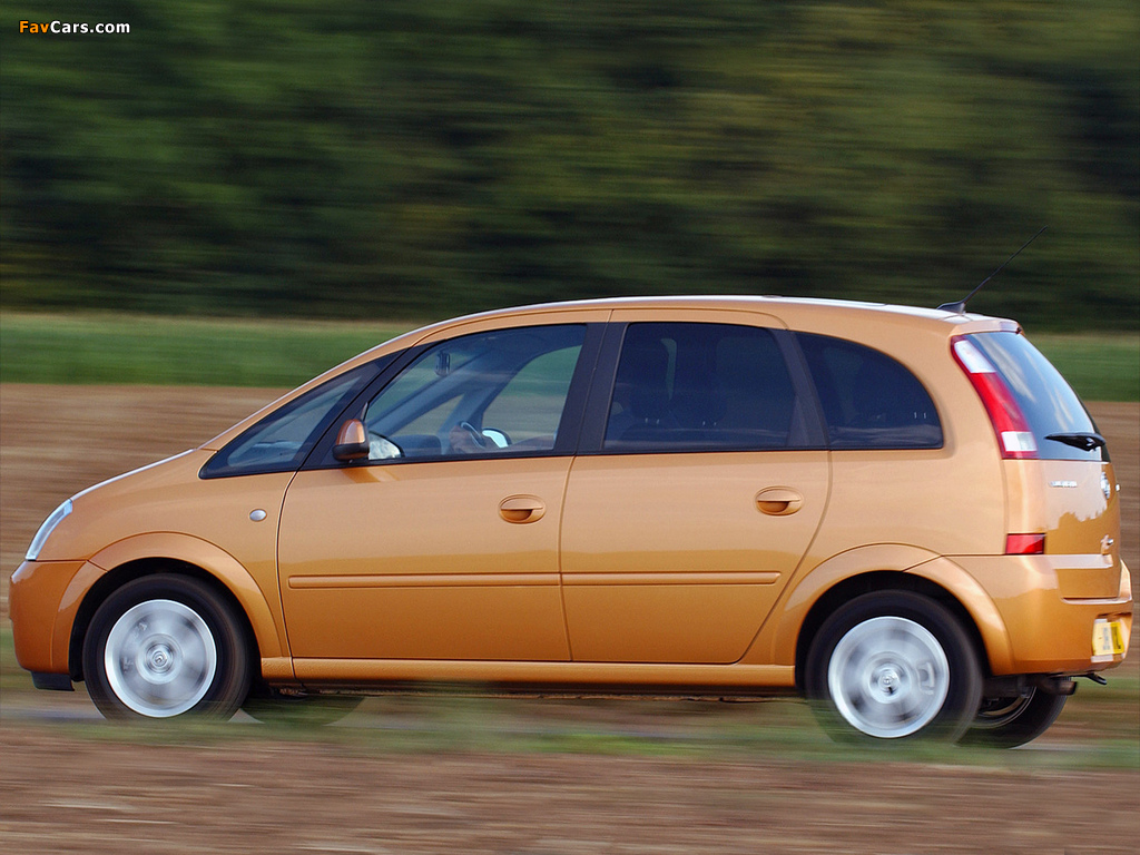Pictures of Vauxhall Meriva 2003–06 (1024 x 768)