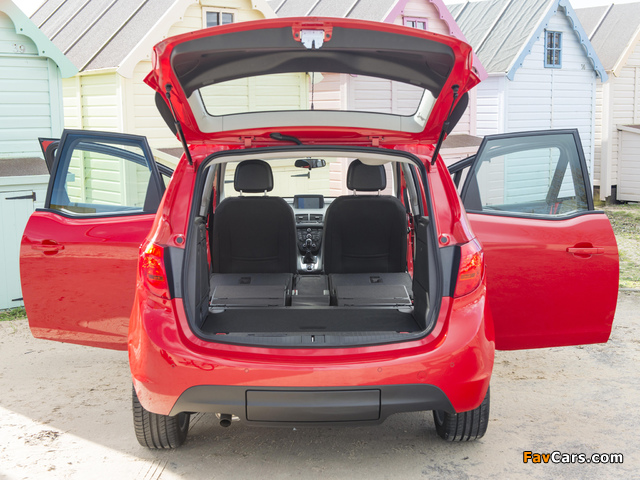 Pictures of Vauxhall Meriva Turbo 2014 (640 x 480)
