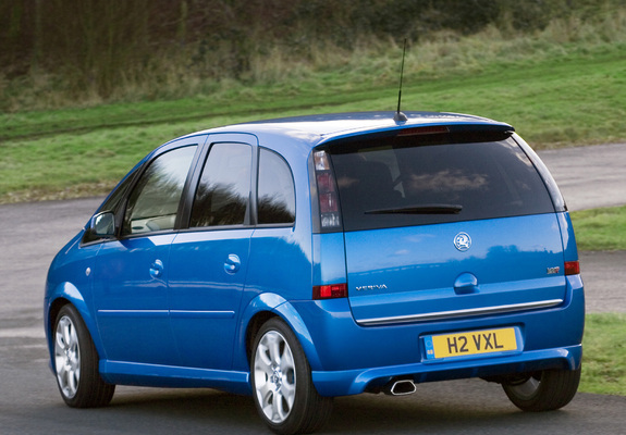 Vauxhall Meriva VXR 2006–10 images