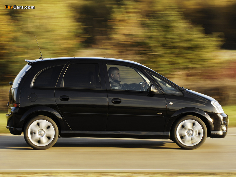 Vauxhall Meriva Design 2006–10 images (800 x 600)