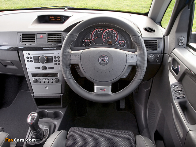 Vauxhall Meriva VXR 2006–10 photos (640 x 480)