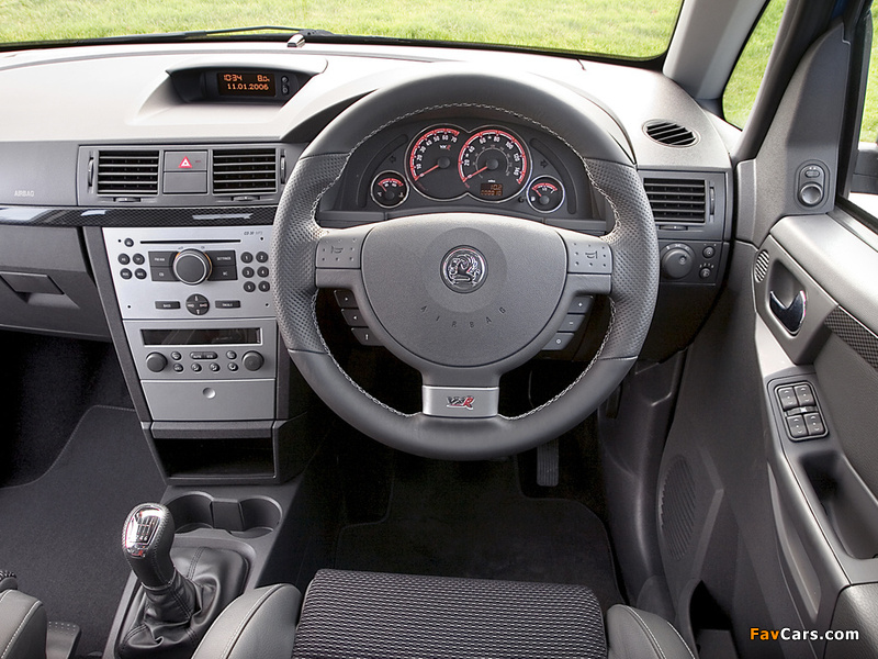Vauxhall Meriva VXR 2006–10 photos (800 x 600)