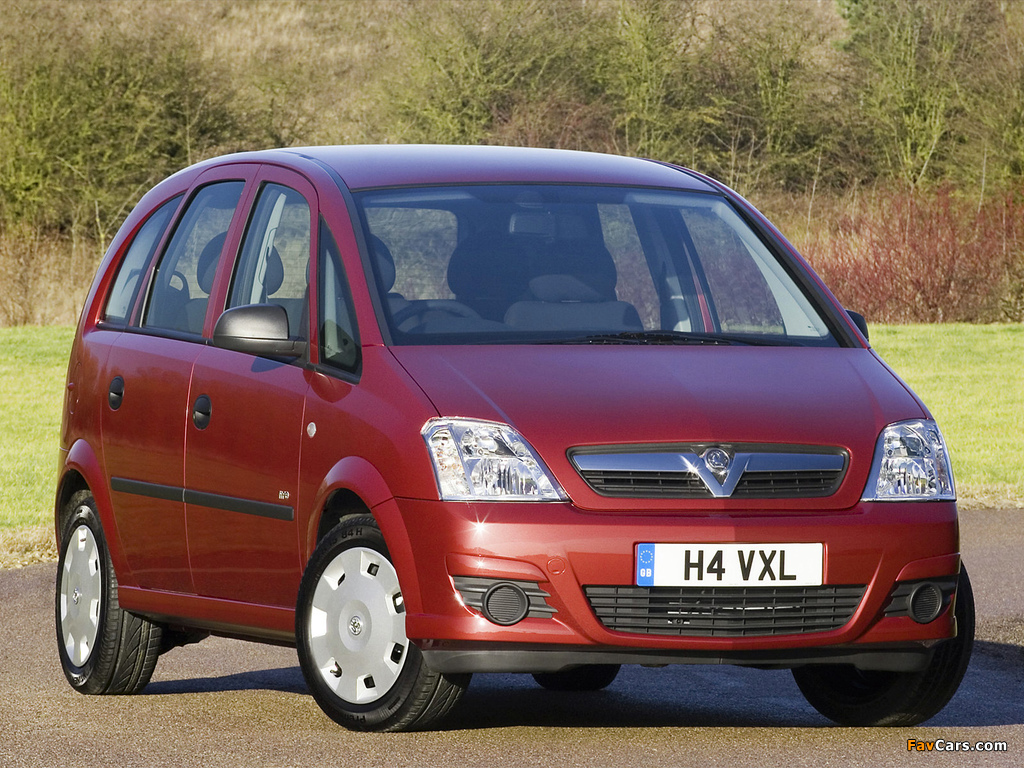 Vauxhall Meriva 2006–10 photos (1024 x 768)