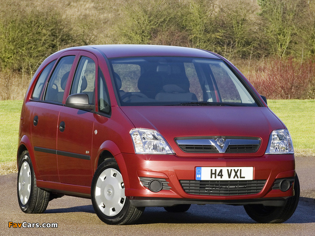 Vauxhall Meriva 2006–10 photos (640 x 480)