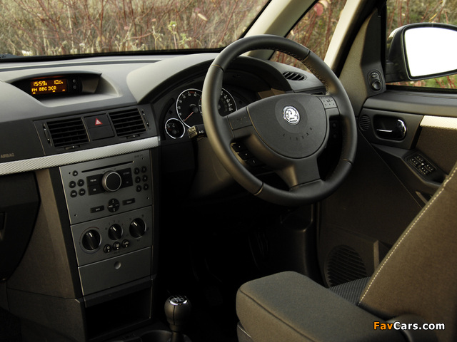 Vauxhall Meriva Design 2006–10 pictures (640 x 480)