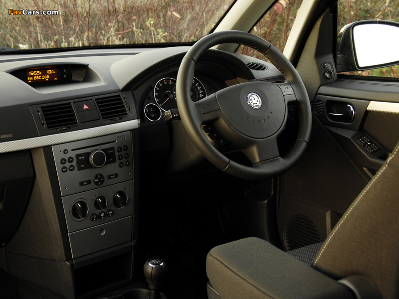 Vauxhall Meriva Design 2006–10 pictures (800 x 600)