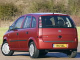 Vauxhall Meriva 2006–10 wallpapers