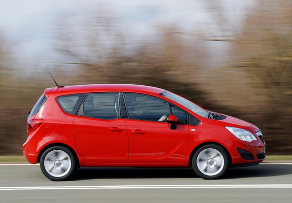 Vauxhall Meriva Turbo 2010–14 wallpapers