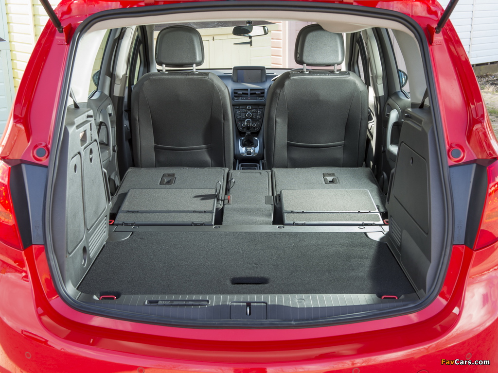 Vauxhall Meriva Turbo 2014 pictures (1024 x 768)