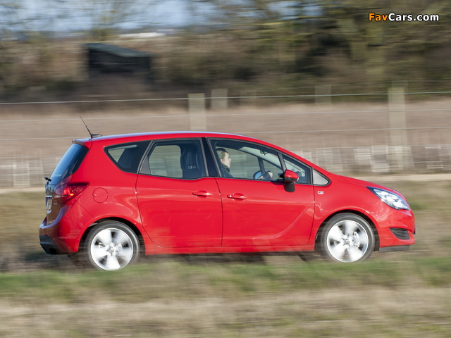 Vauxhall Meriva Turbo 2014 pictures (640 x 480)