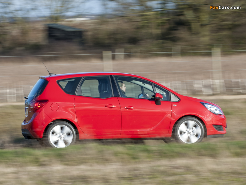 Vauxhall Meriva Turbo 2014 pictures (800 x 600)